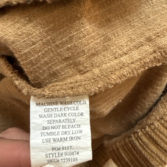 Bit & Bridle For Her Corduroy Jacket Womens S Tan Fall Coastal Grandma Boho - Picture 6 of 7